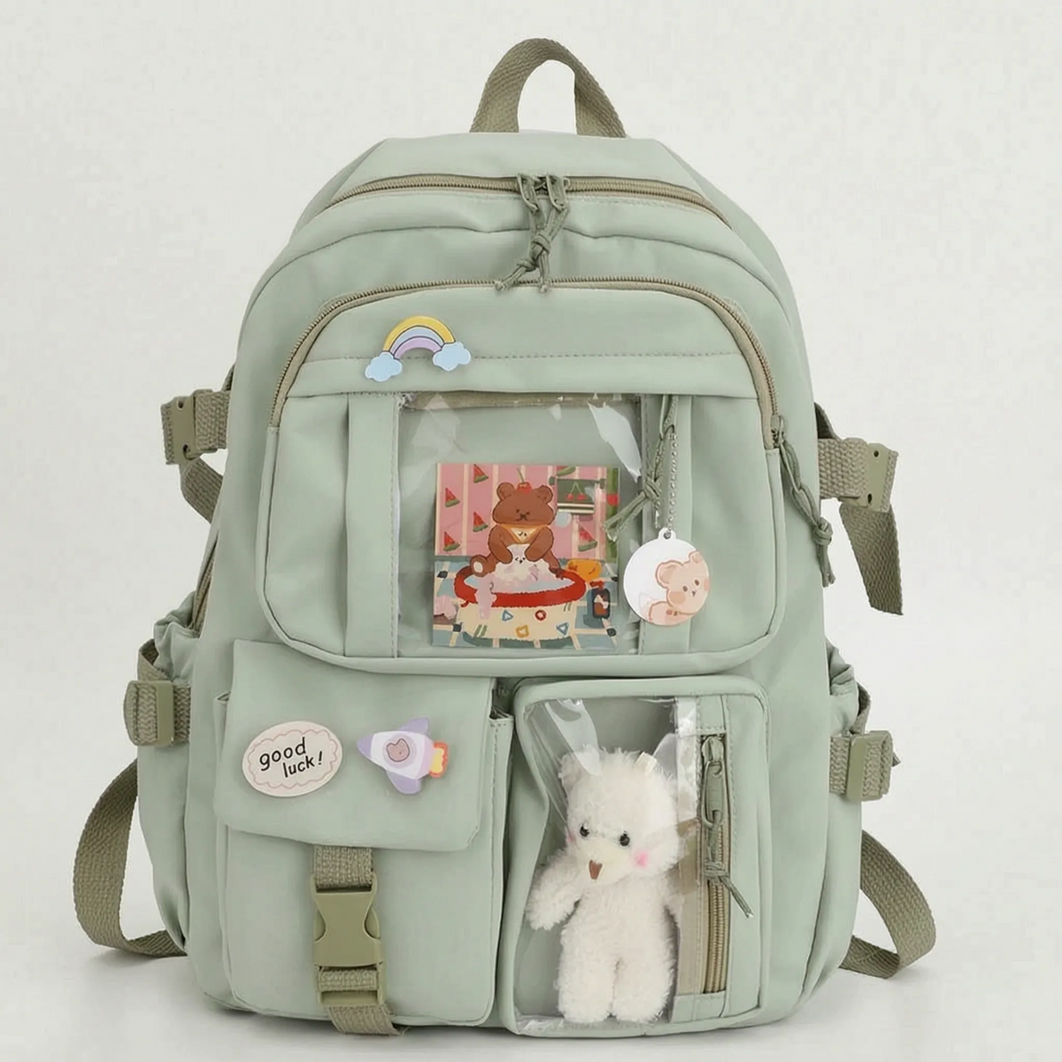 Nordspur | ClearViewPack Multi-Pocket Display Backpack