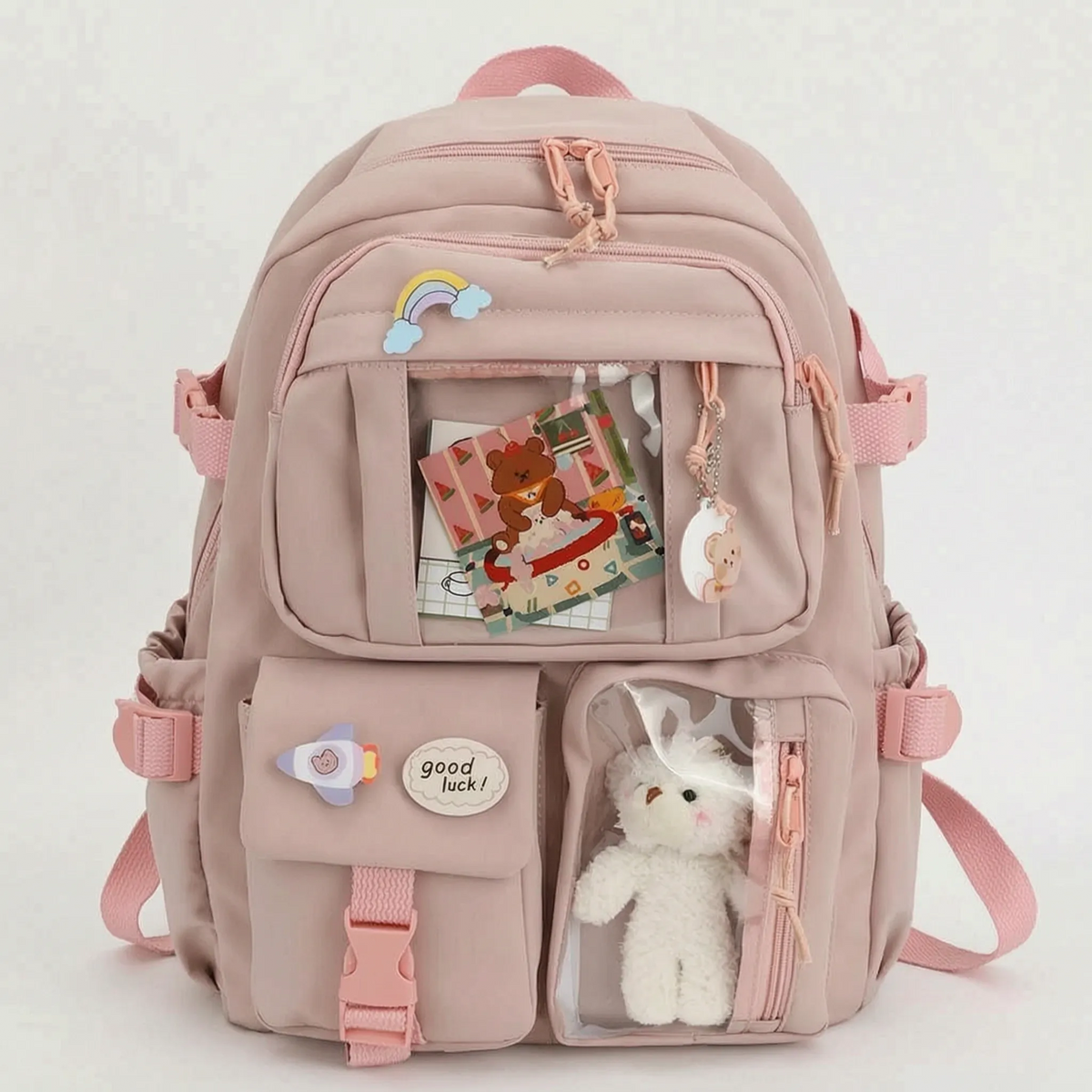 Nordspur | ClearViewPack Multi-Pocket Display Backpack