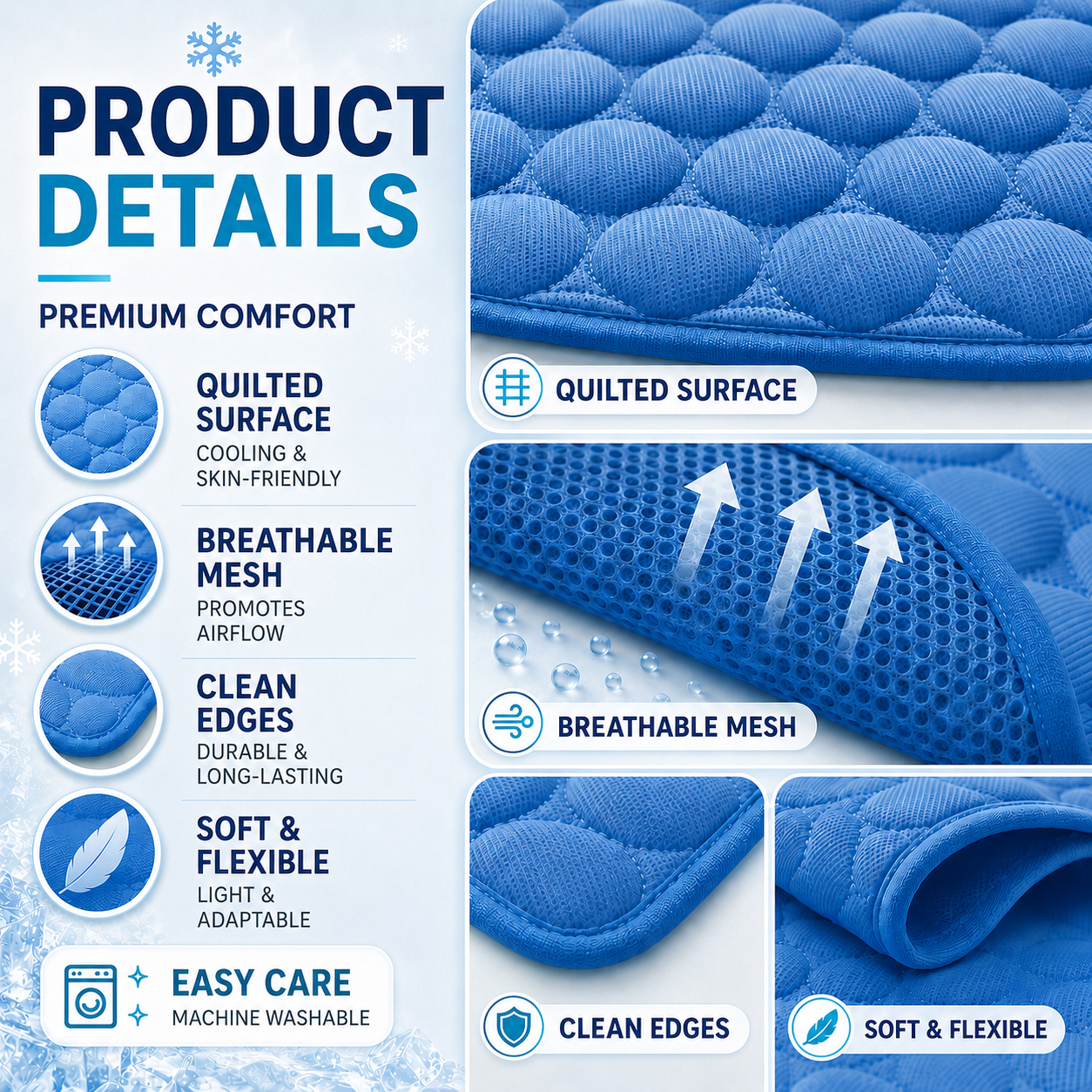 Celrien | Coolpaw Breathable Mesh Cooling Pet Mat