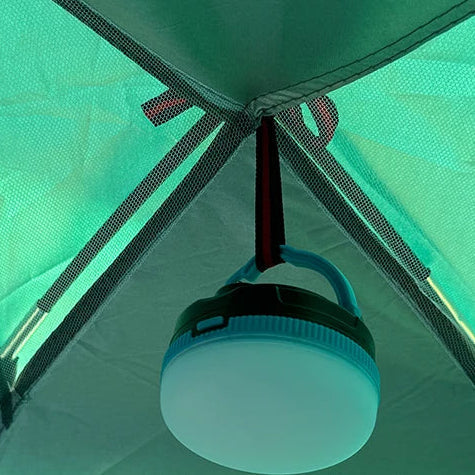 Lightweight 2-person dome tent for camping and outdoor activities