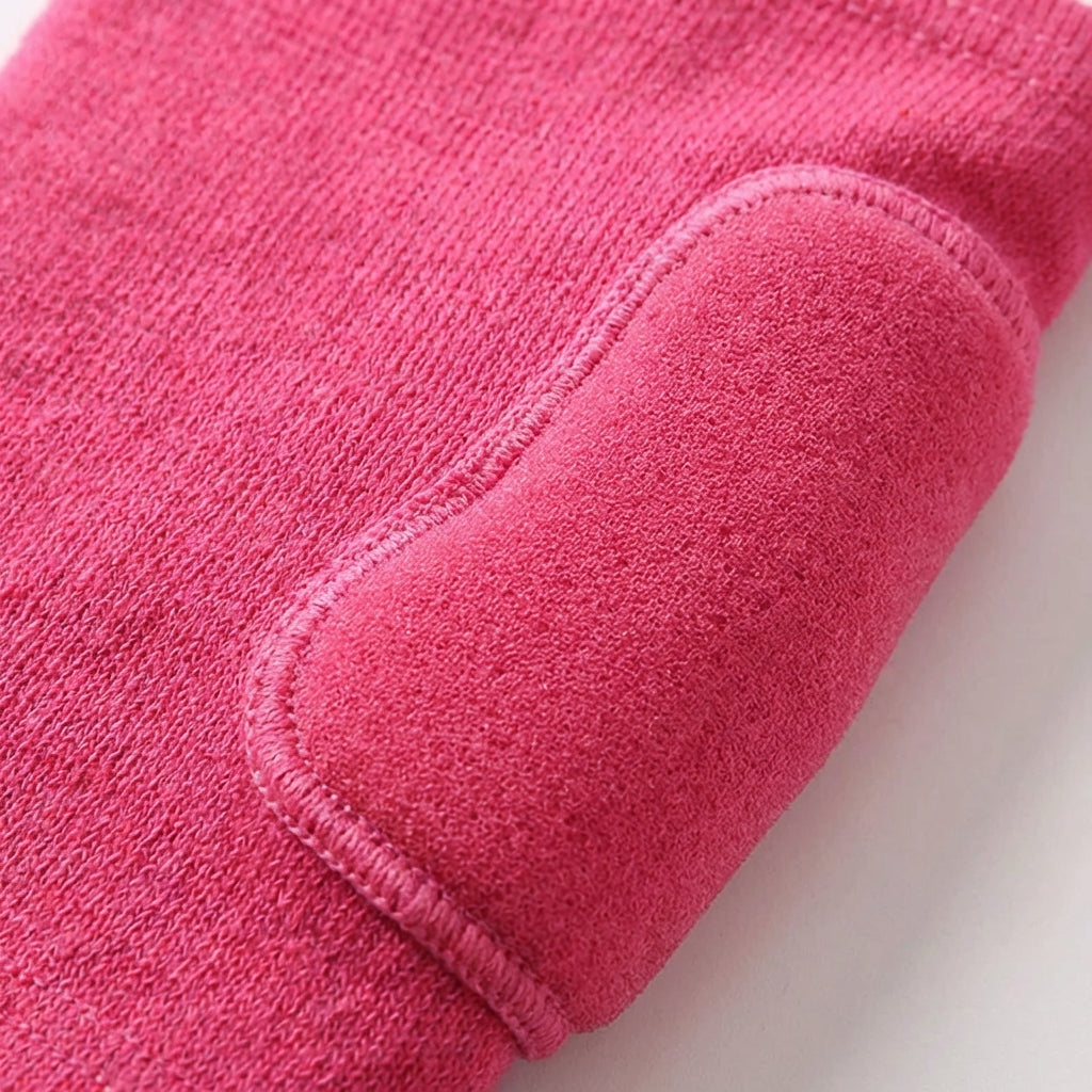 Elastic padded elbow sleeve with impact protection for sports