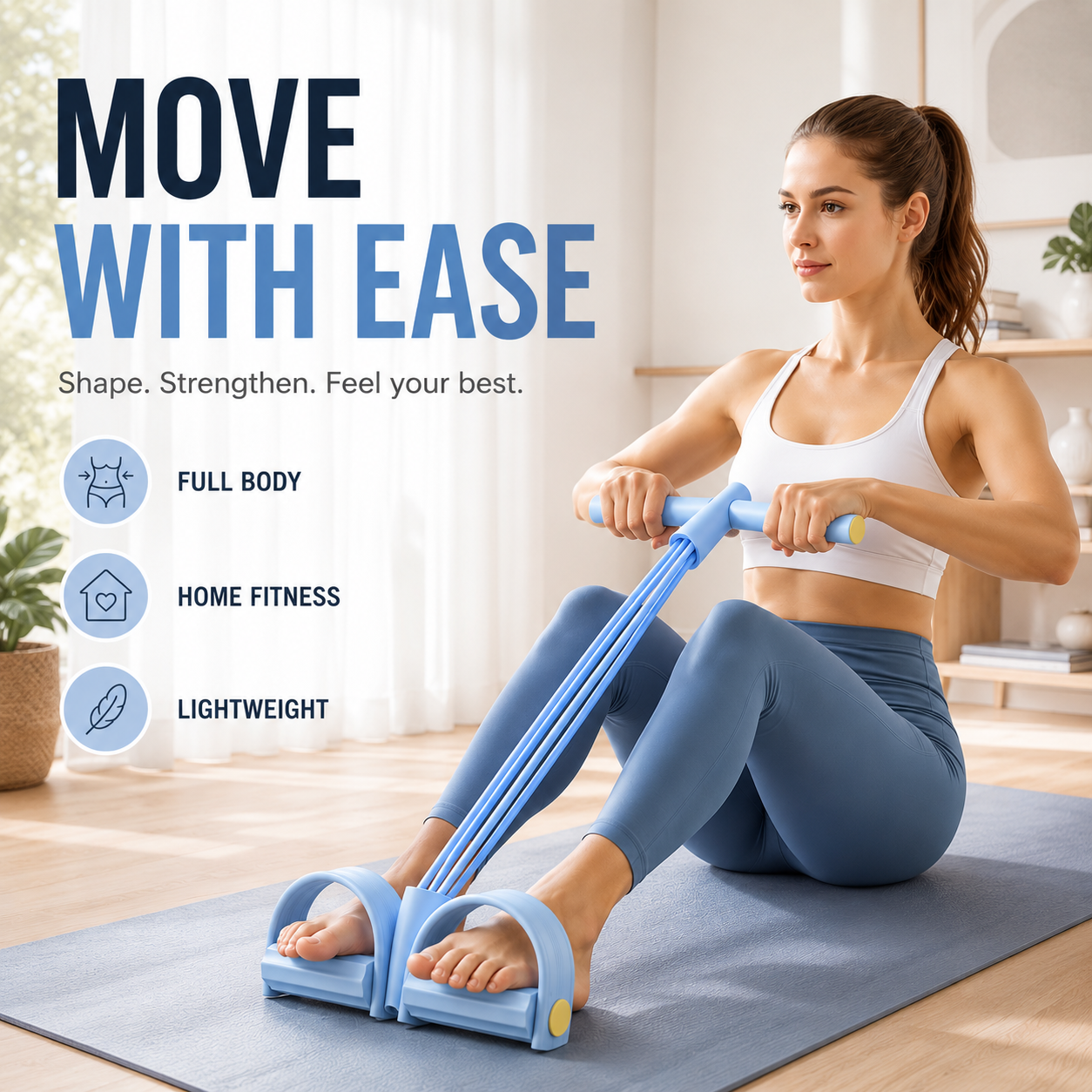 Celrien | FlexiPull 6-Tube Resistance Band