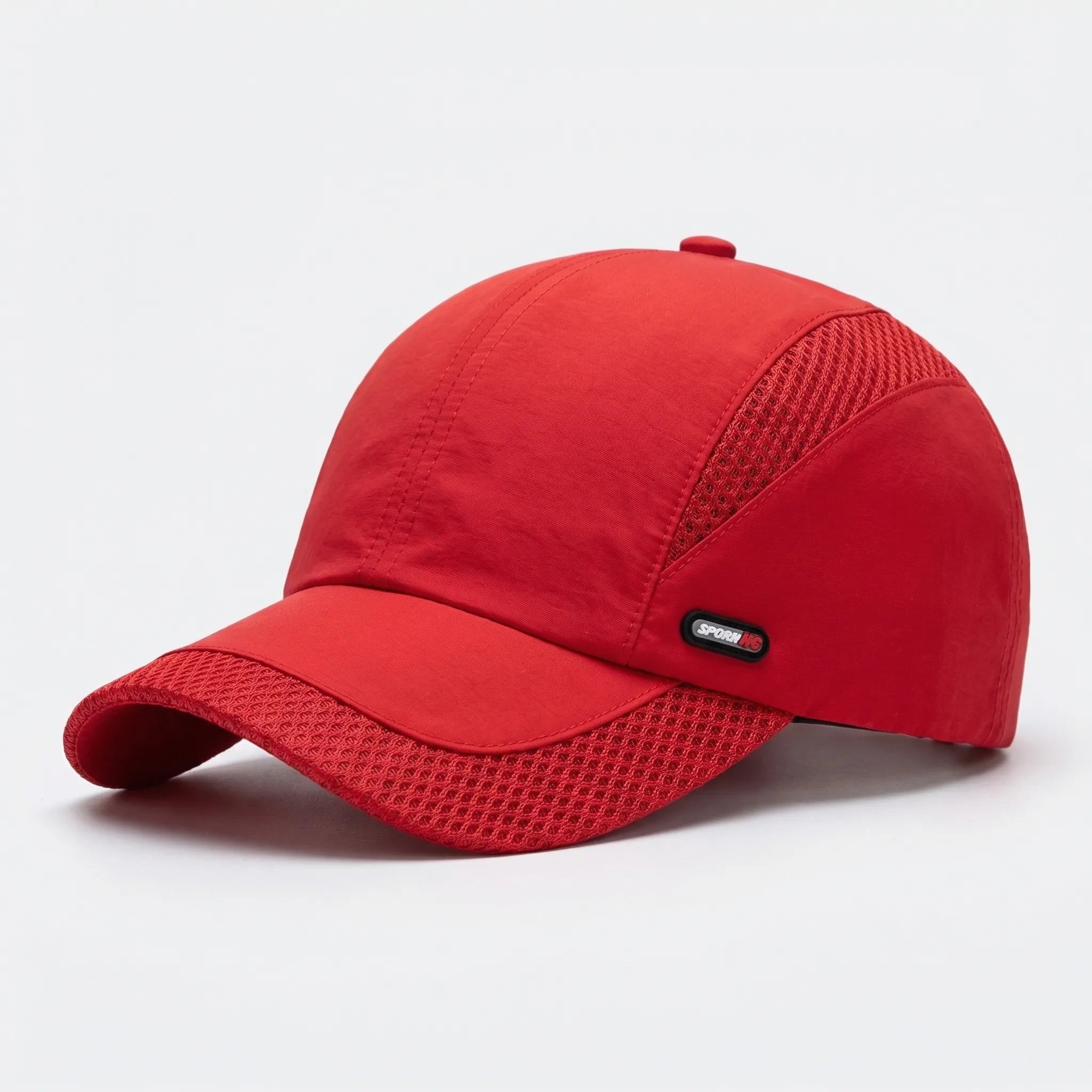 Unstructured baseball cap with adjustable fit for sports and casual wear