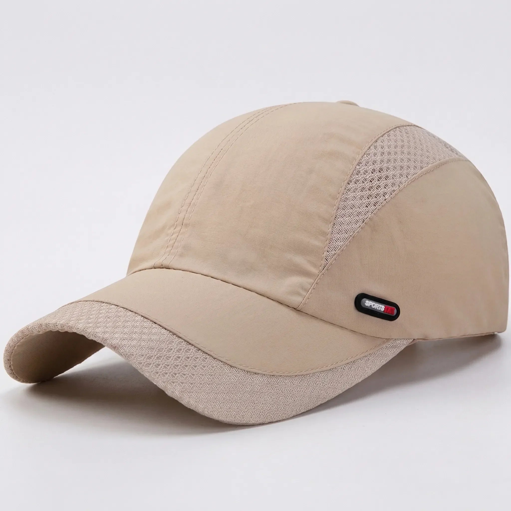 Unstructured baseball cap with adjustable fit for sports and casual wear