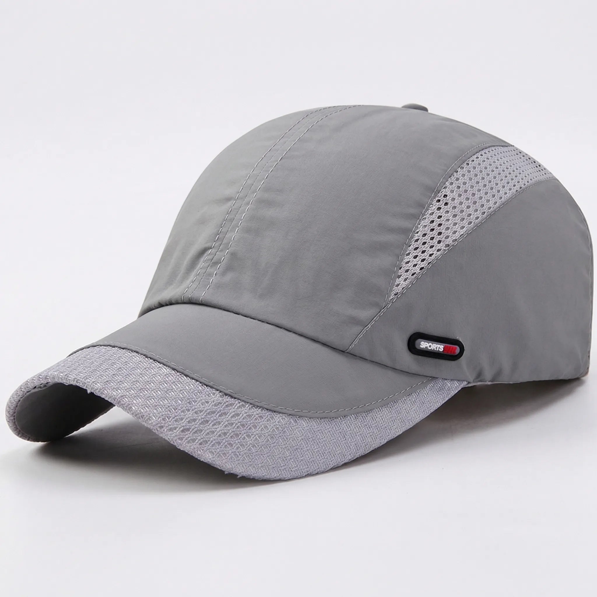 Unstructured baseball cap with adjustable fit for sports and casual wear