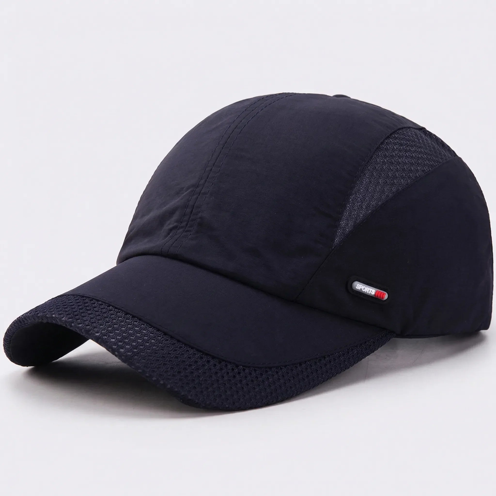 Unstructured baseball cap with adjustable fit for sports and casual wear