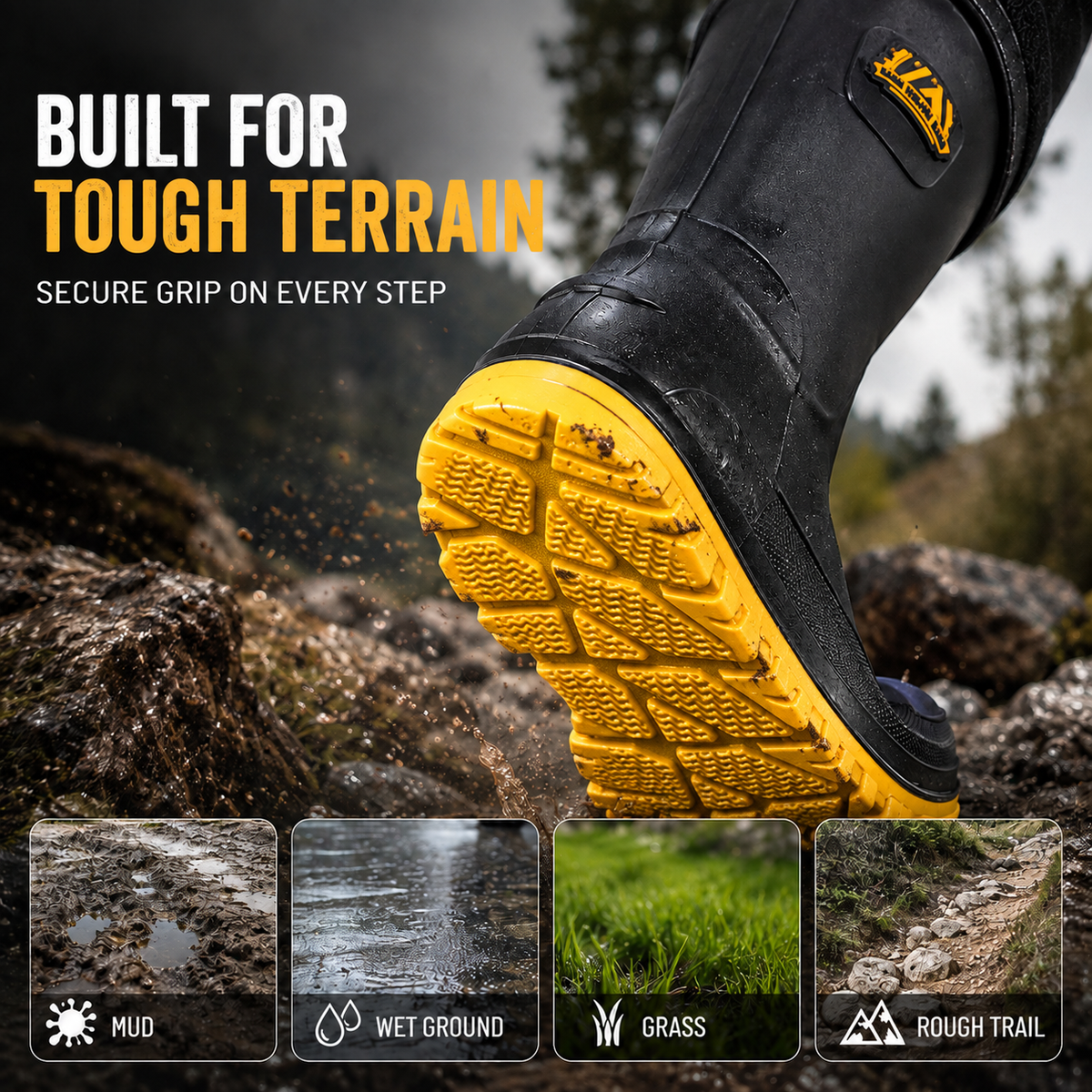 Celrien | FrostTrek Insulated Rain Boots