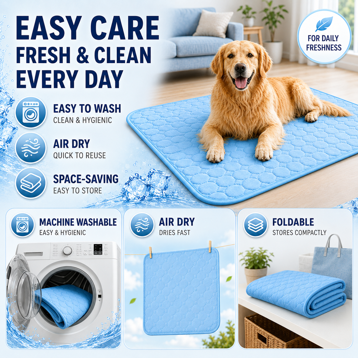 Celrien | Frostbed Washable Pet Cooling Mat