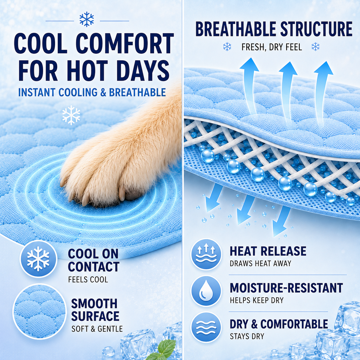 Celrien | Frostbed Washable Pet Cooling Mat