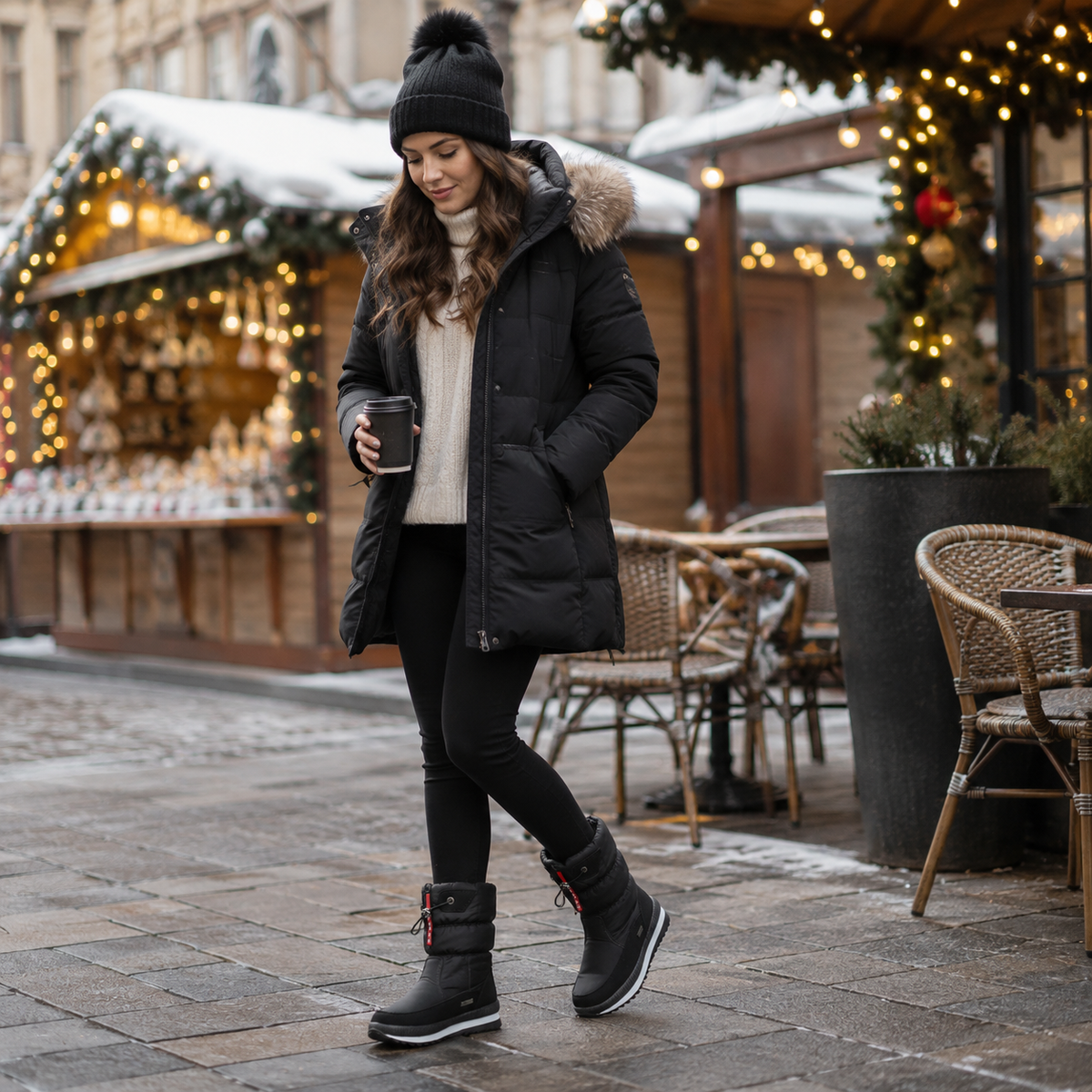 Celrien | Frozelle Mid-Height Insulated Winter Boots