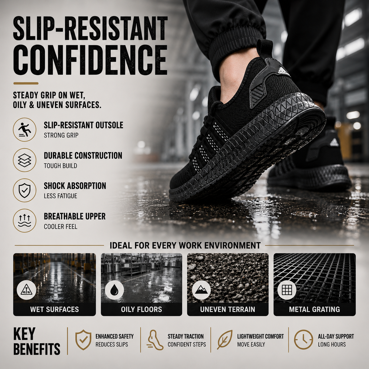 Celrien | Guardique Lightweight Protective Sneaker