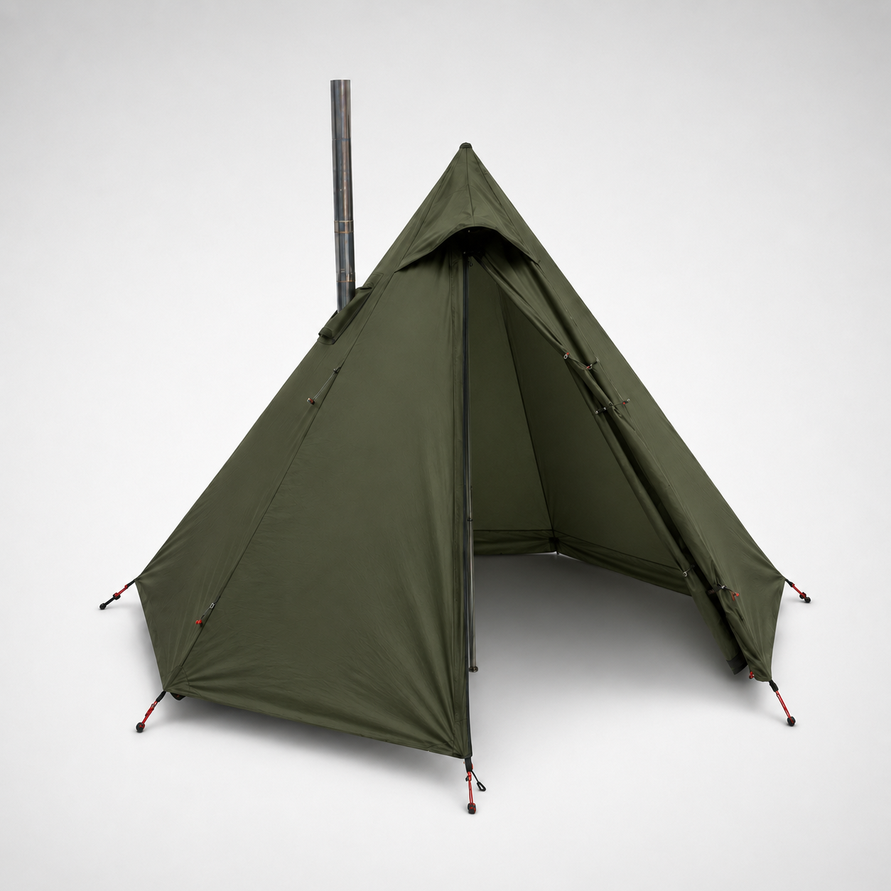 Celrien | HearthPeak Single-Person Pyramid Tent