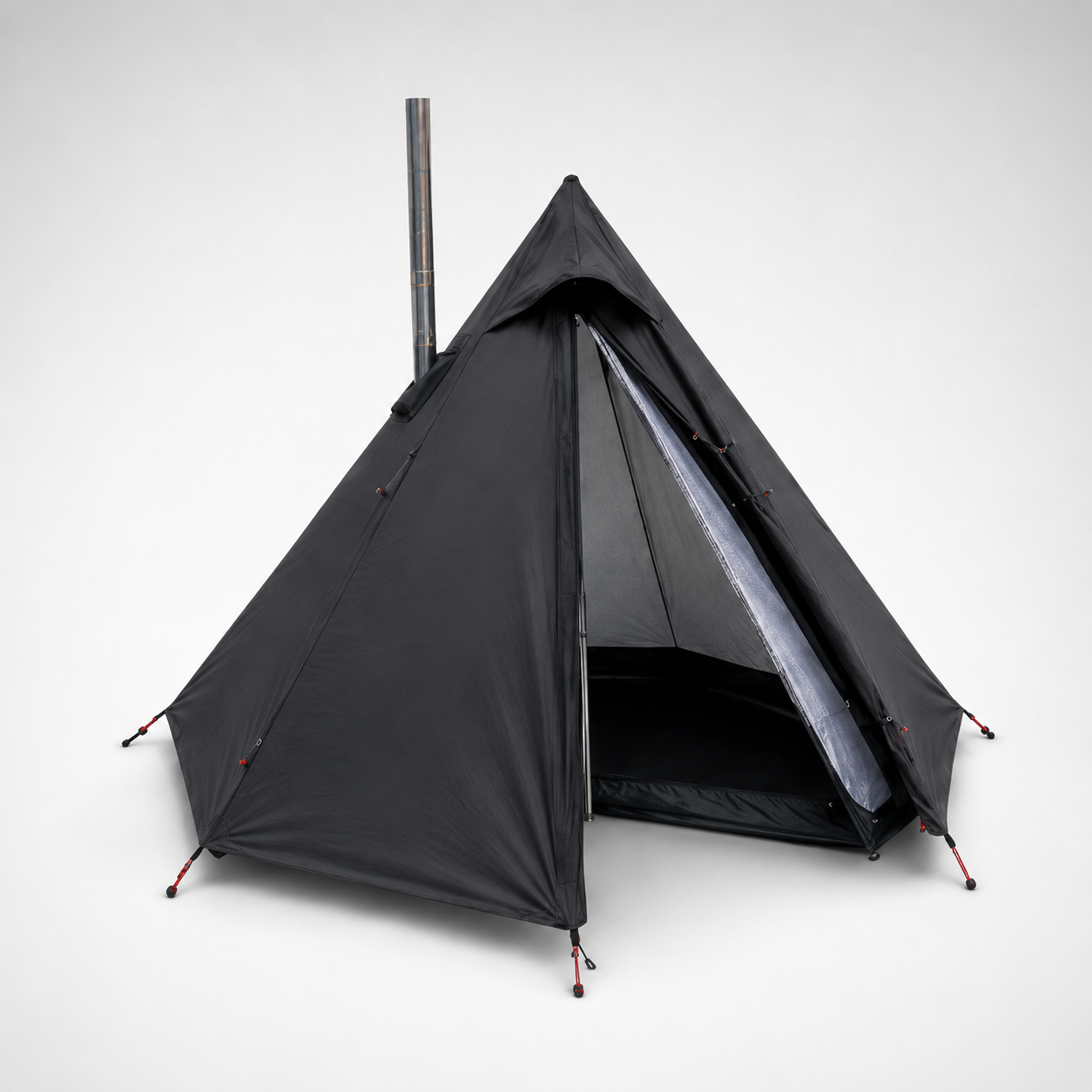 Celrien | HearthPeak Single-Person Pyramid Tent