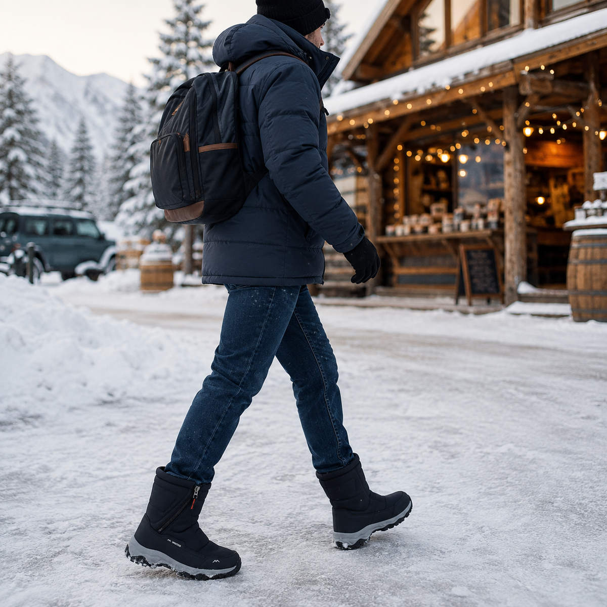 Celrien | FrostTrek Urban Waterproof Winter Boots Women's Lined
