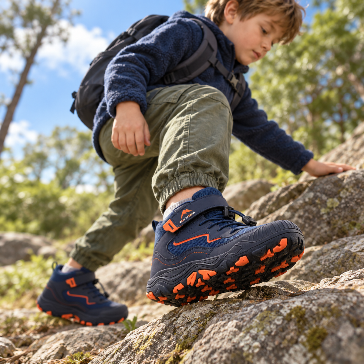 Celrien | Kids Mid-High Hiking Boots