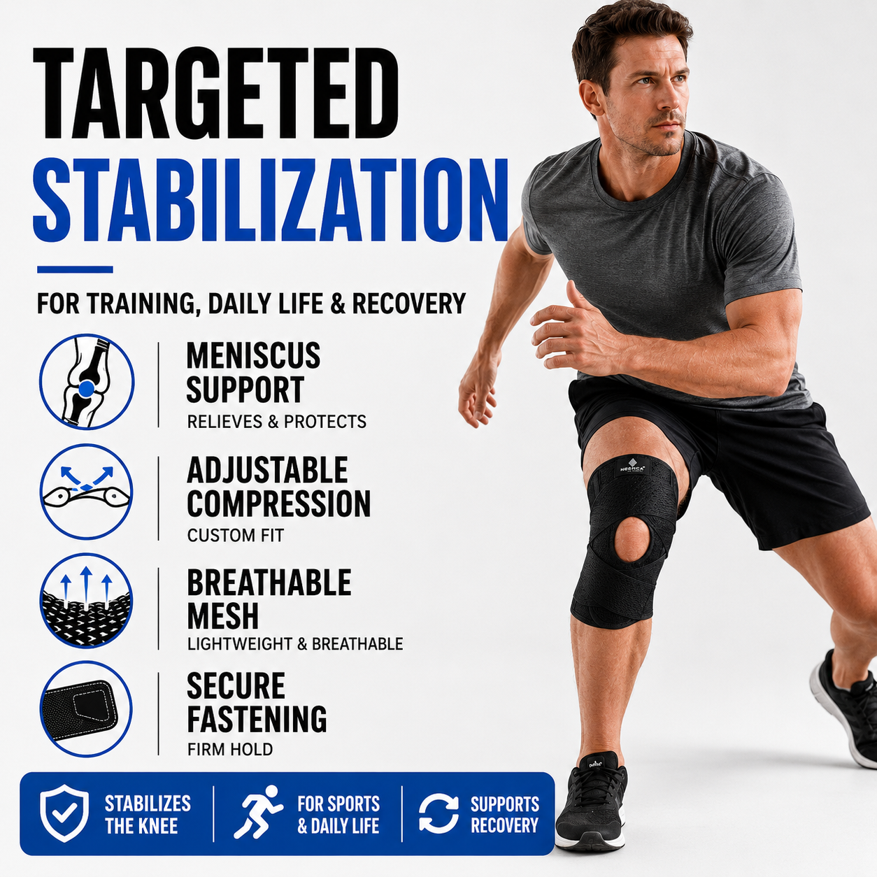 Celrien | KnevoFix Adjustable Knee Support Brace
