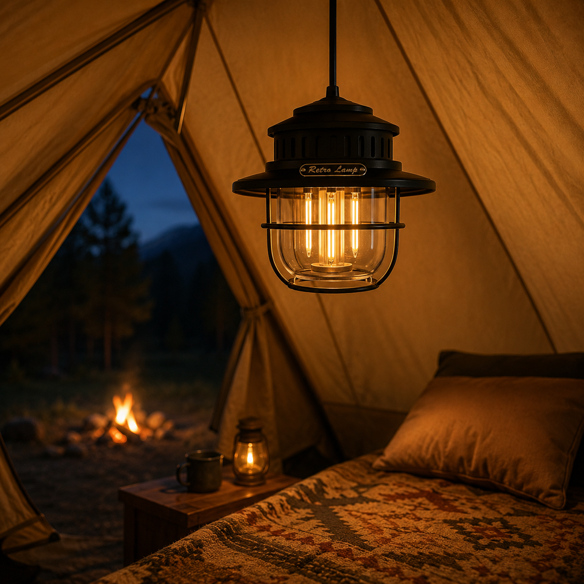 Celrien | LichtNest Retro Lamp