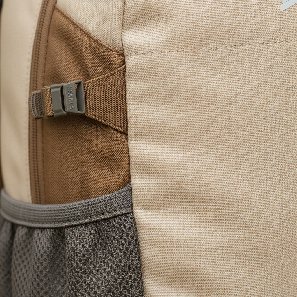 Lightweight 40-liter hiking backpack with water-resistant fabric and ergonomic straps