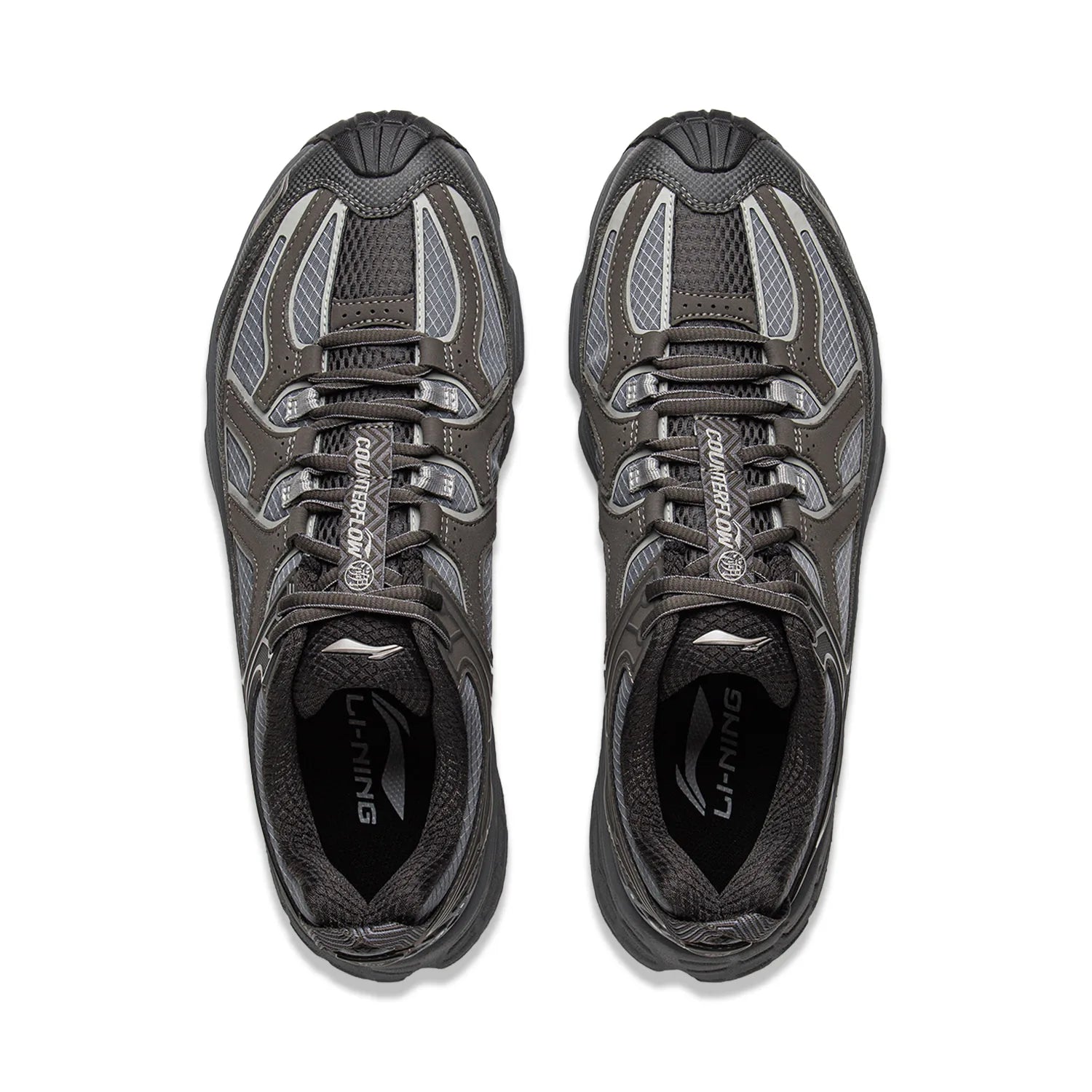 Lightweight foam hiking shoe with breathable polyester upper and durable rubber outsole