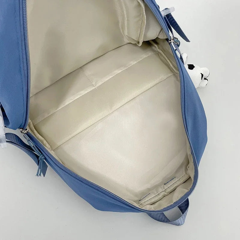 Student backpack with padded laptop compartment and organization pockets