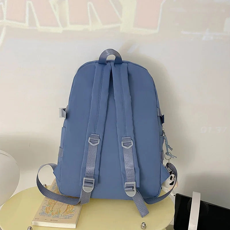Student backpack with padded laptop compartment and organization pockets