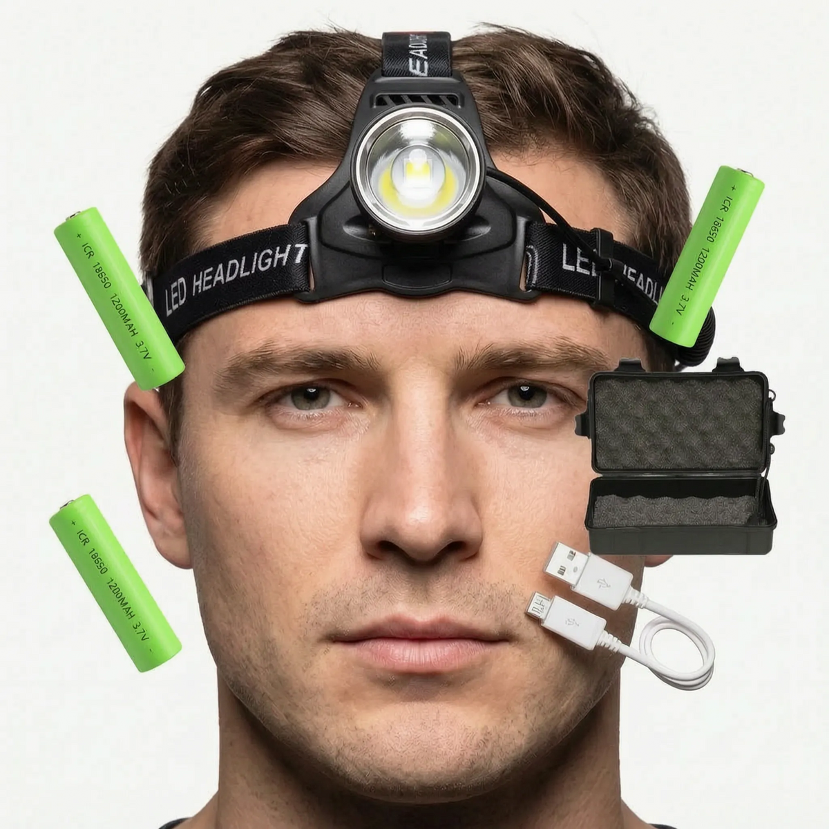 Nordspur | LumenBeam Adjustable High Intensity Headlamp