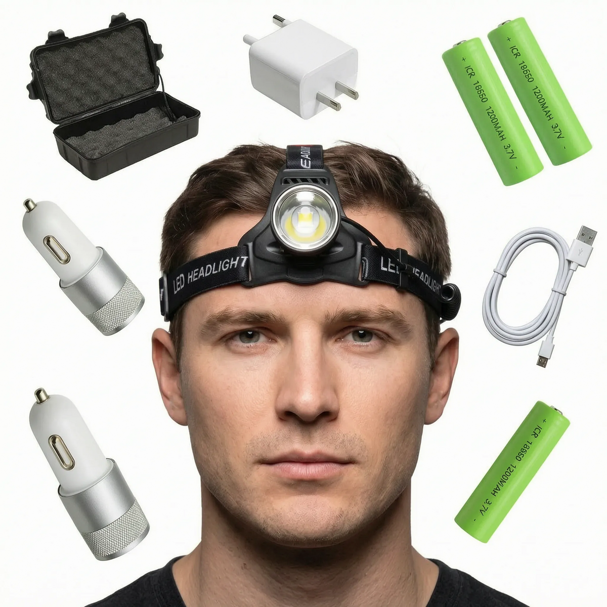 Nordspur | LumenBeam Adjustable High Intensity Headlamp