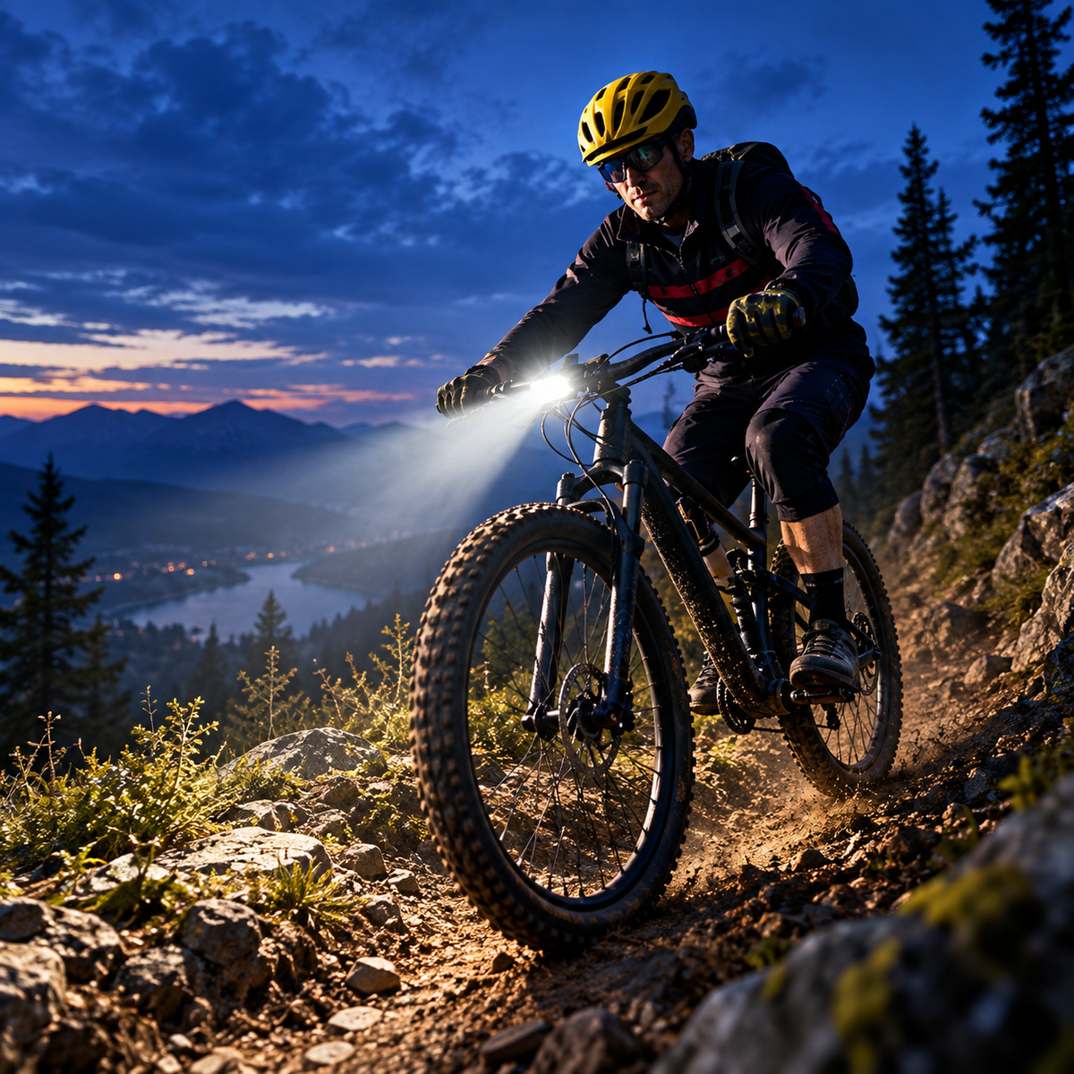 Celrien | Luminaride Rechargeable LED Light Bike Headlight