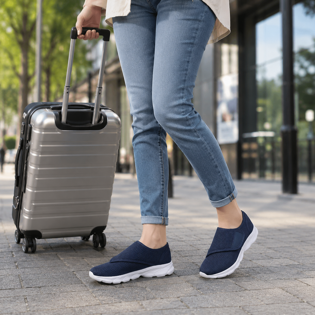 Celrien | Orthowalk Wide-Fit Adjustable Orthopedic Walking Shoe