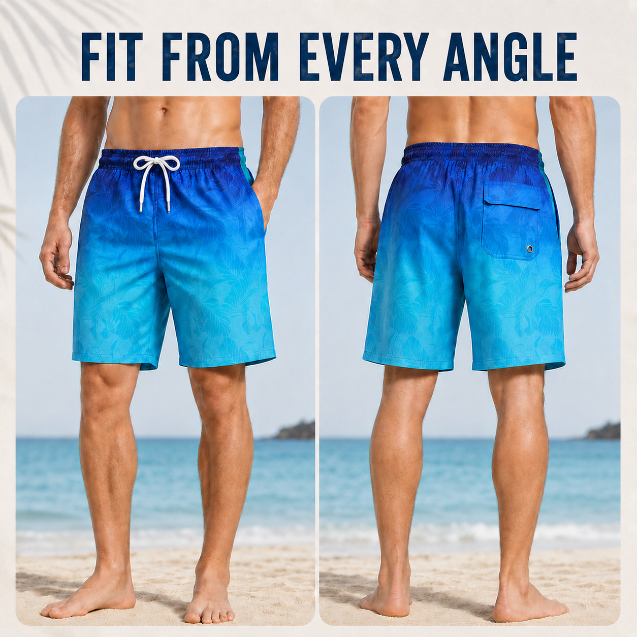 Celrien | Palmeron Loose Fit Board Shorts