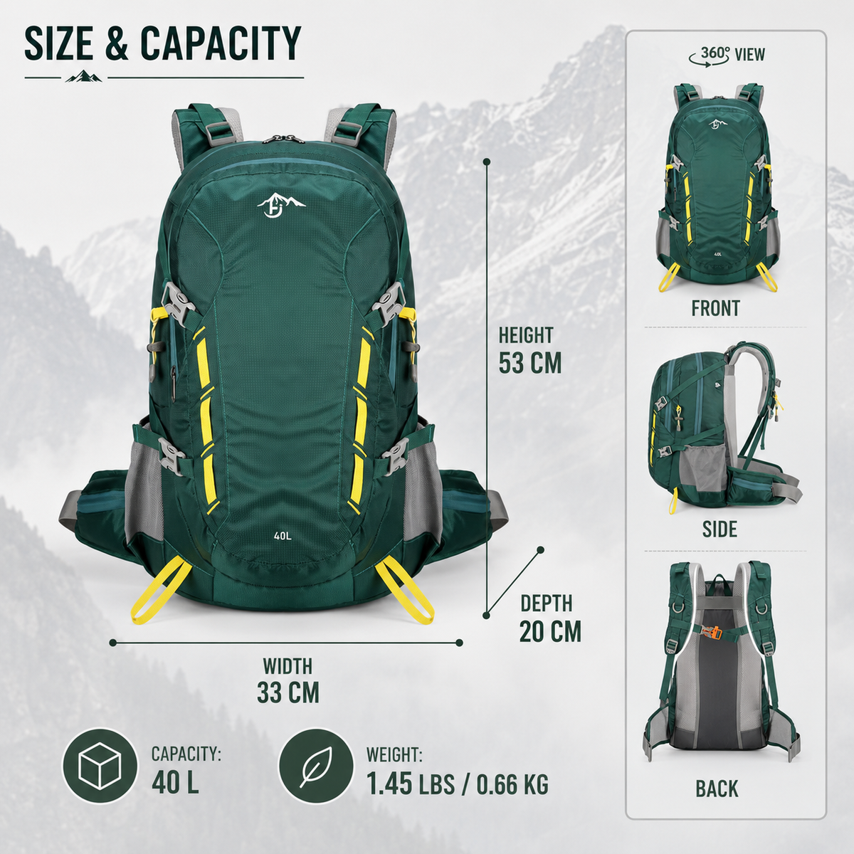 Celrien | Pathridge Hiking Backpack