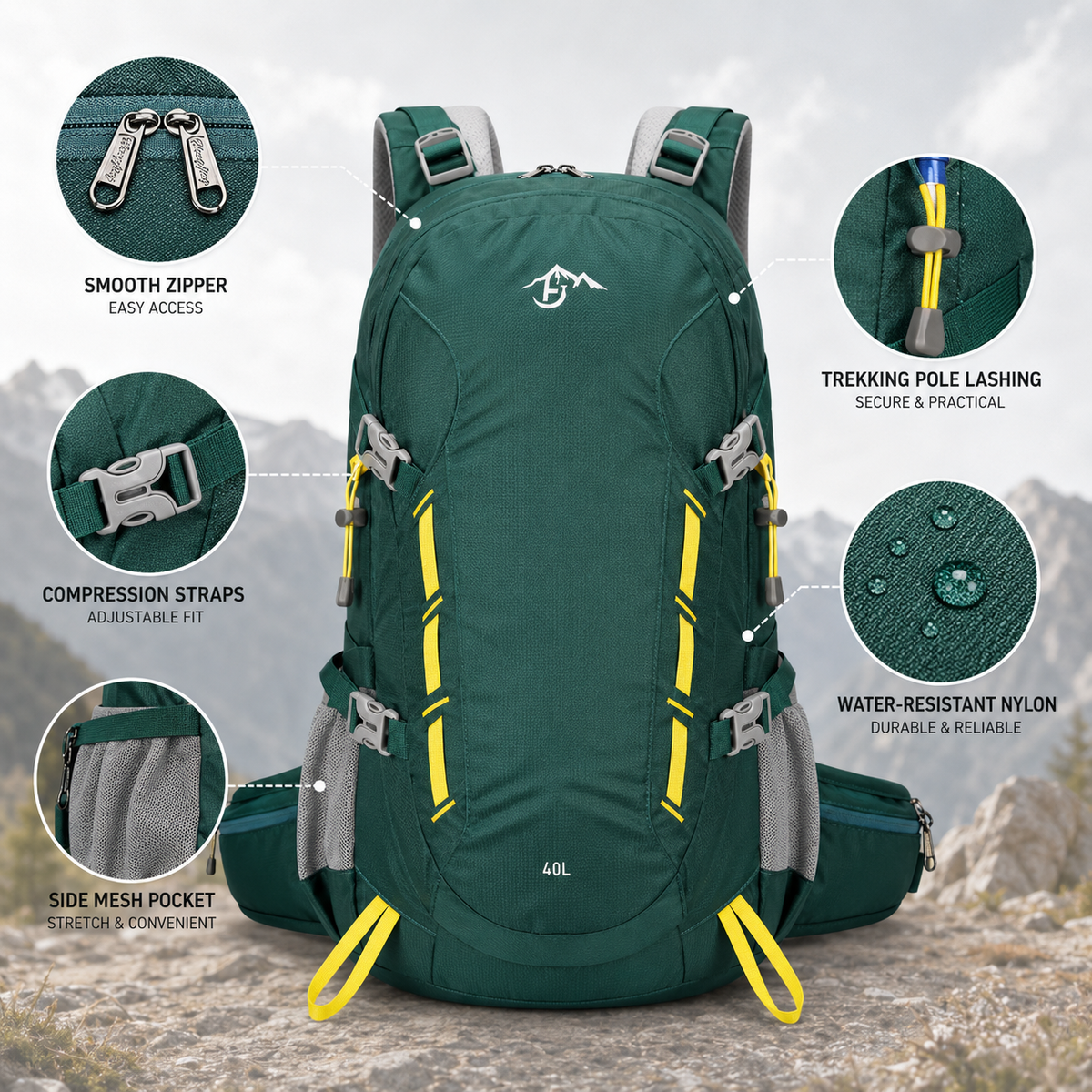 Celrien | Pathridge Hiking Backpack