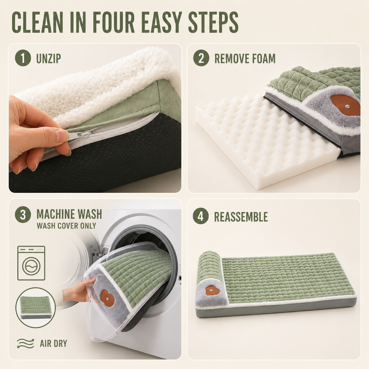 Celrien | Pawselle Orthopedic Memory Foam Pet Bed