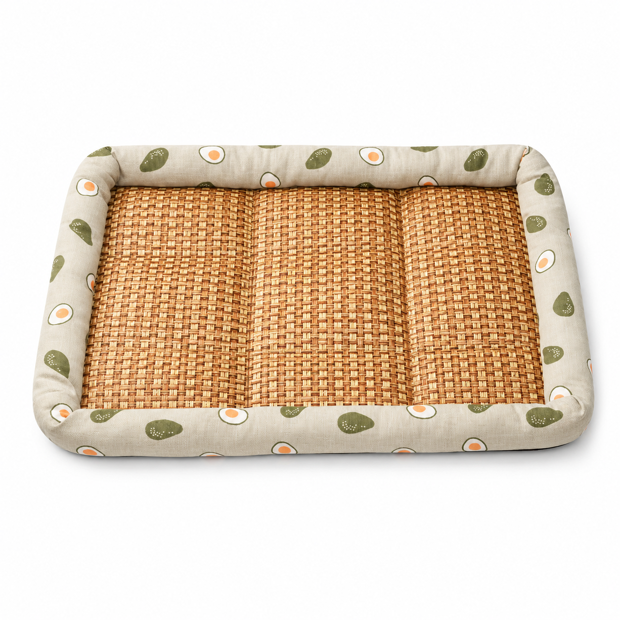 Celrien | Pawvelo Woven Rattan Cooling Pet Bed