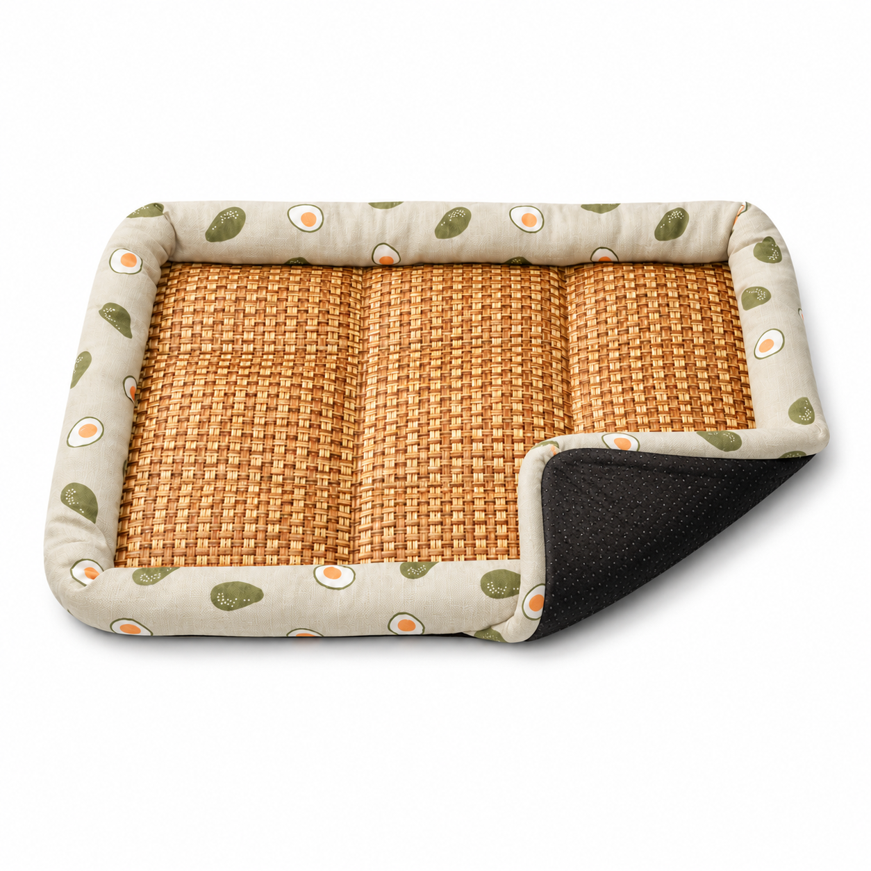 Celrien | Pawvelo Woven Rattan Cooling Pet Bed