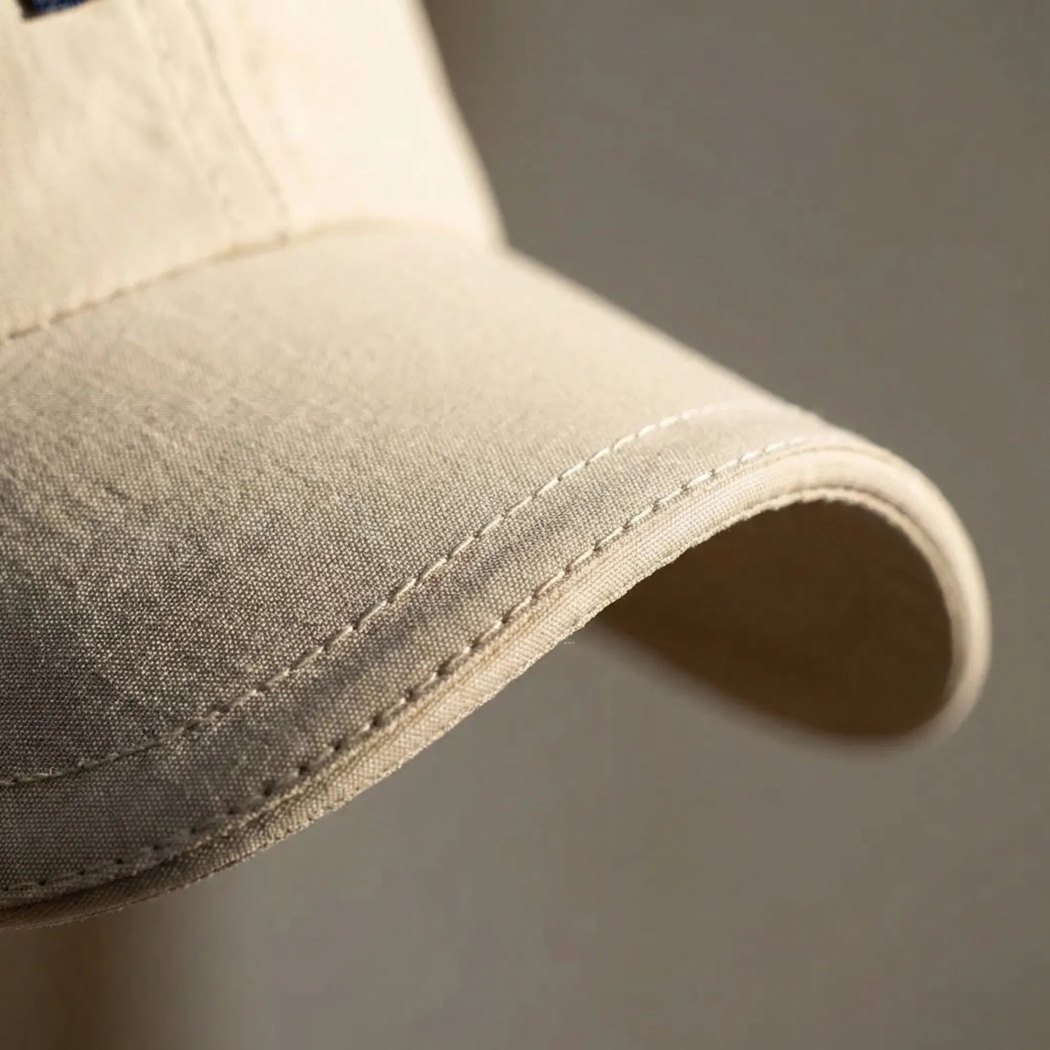 Retro baseball cap with short brim, adjustable strap, quick-drying fabric