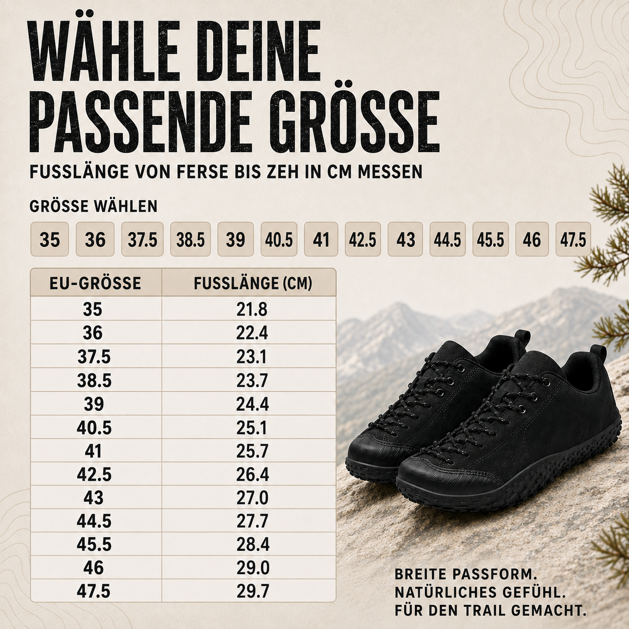 Celrien | Roamford Hiking Shoes Wide-Fit Non-Slip