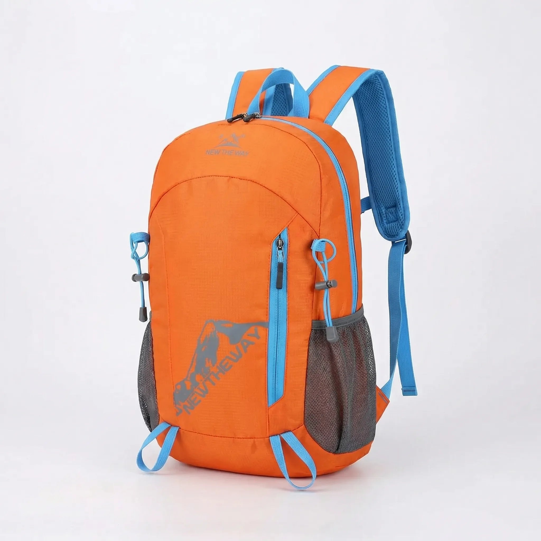 Water-resistant outdoor backpack with padded shoulder straps lightweight
