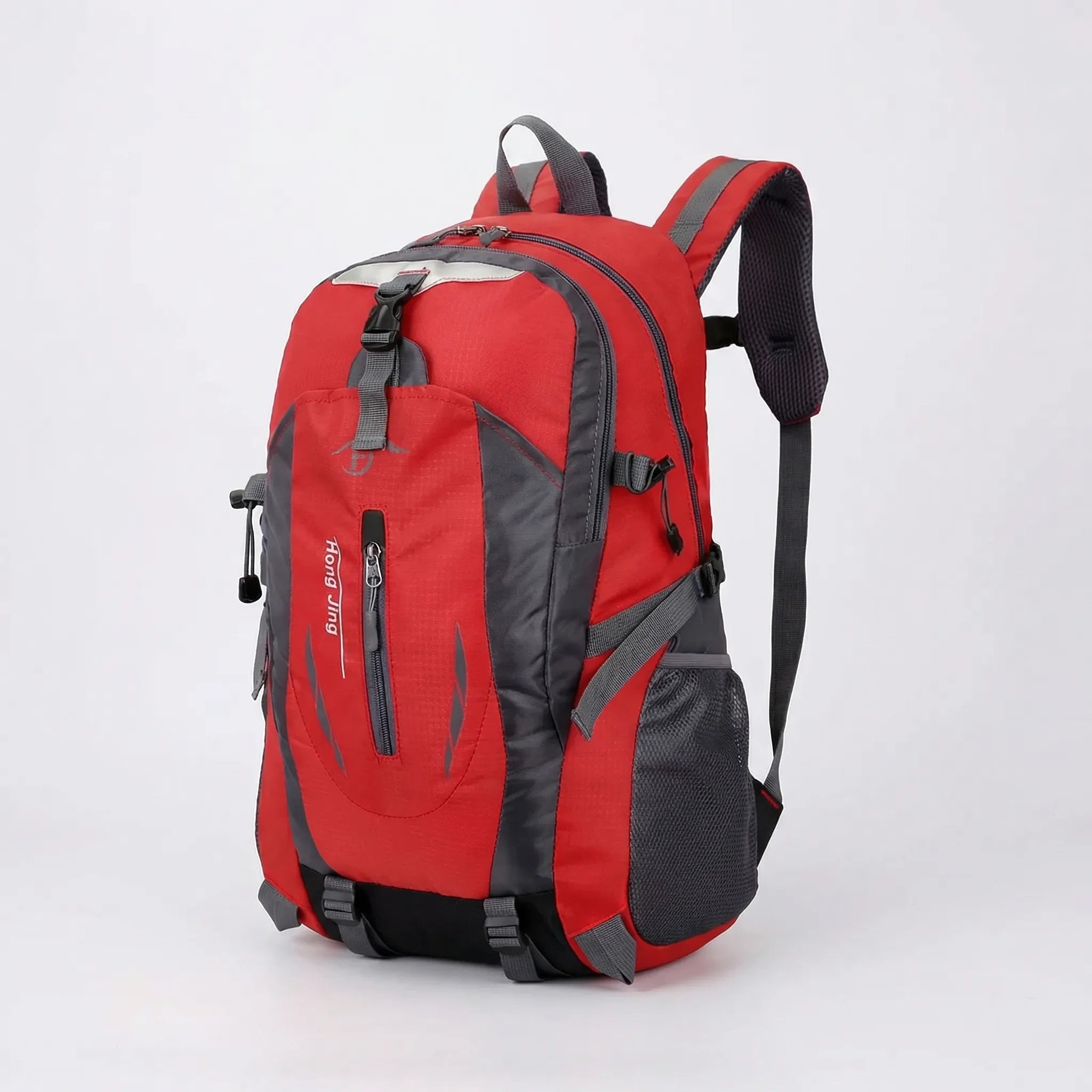 Water-resistant outdoor backpack with padded shoulder straps lightweight