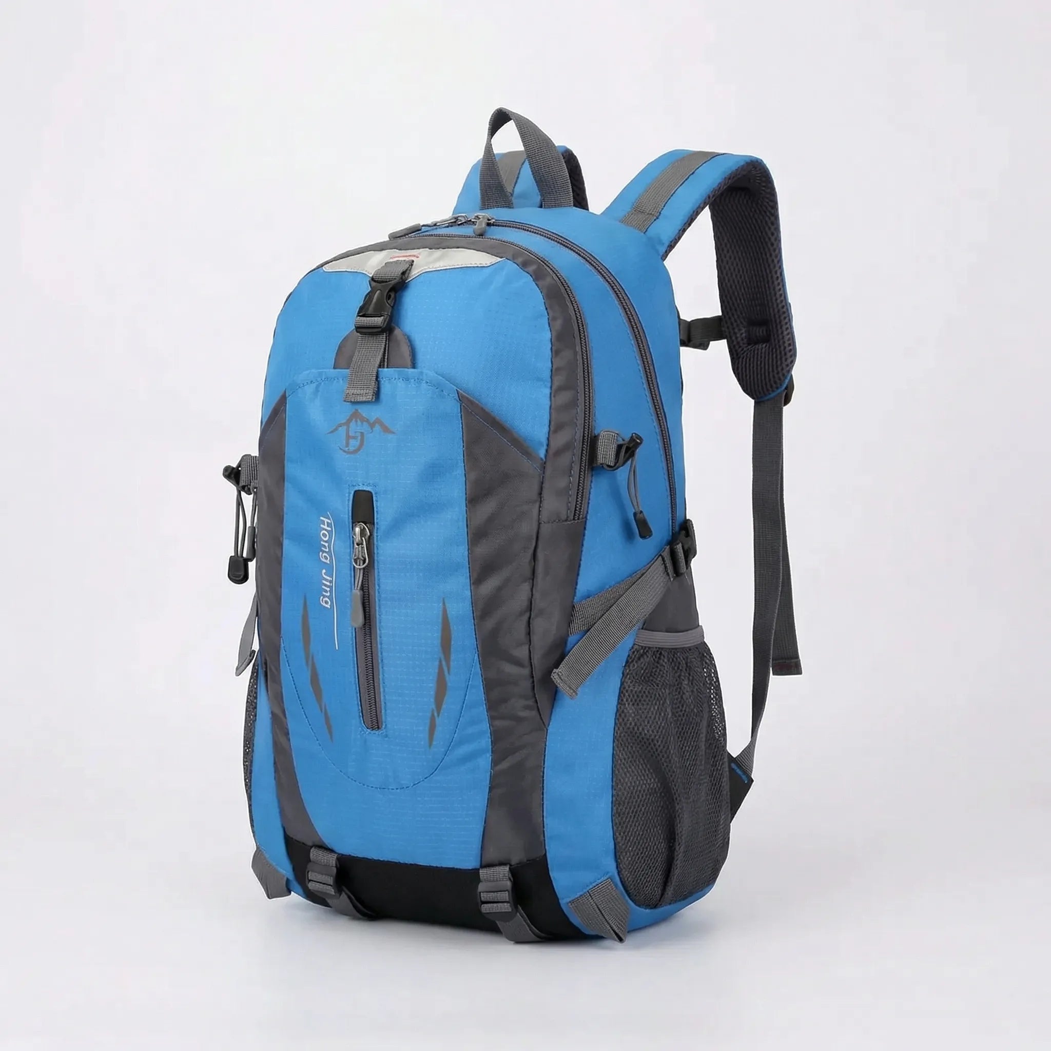 Water-resistant outdoor backpack with padded shoulder straps lightweight