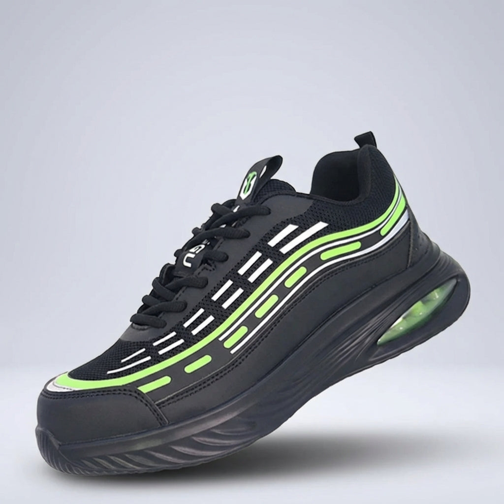 Lightweight safety work shoes with 10KV electrical insulation and anti-smash protection