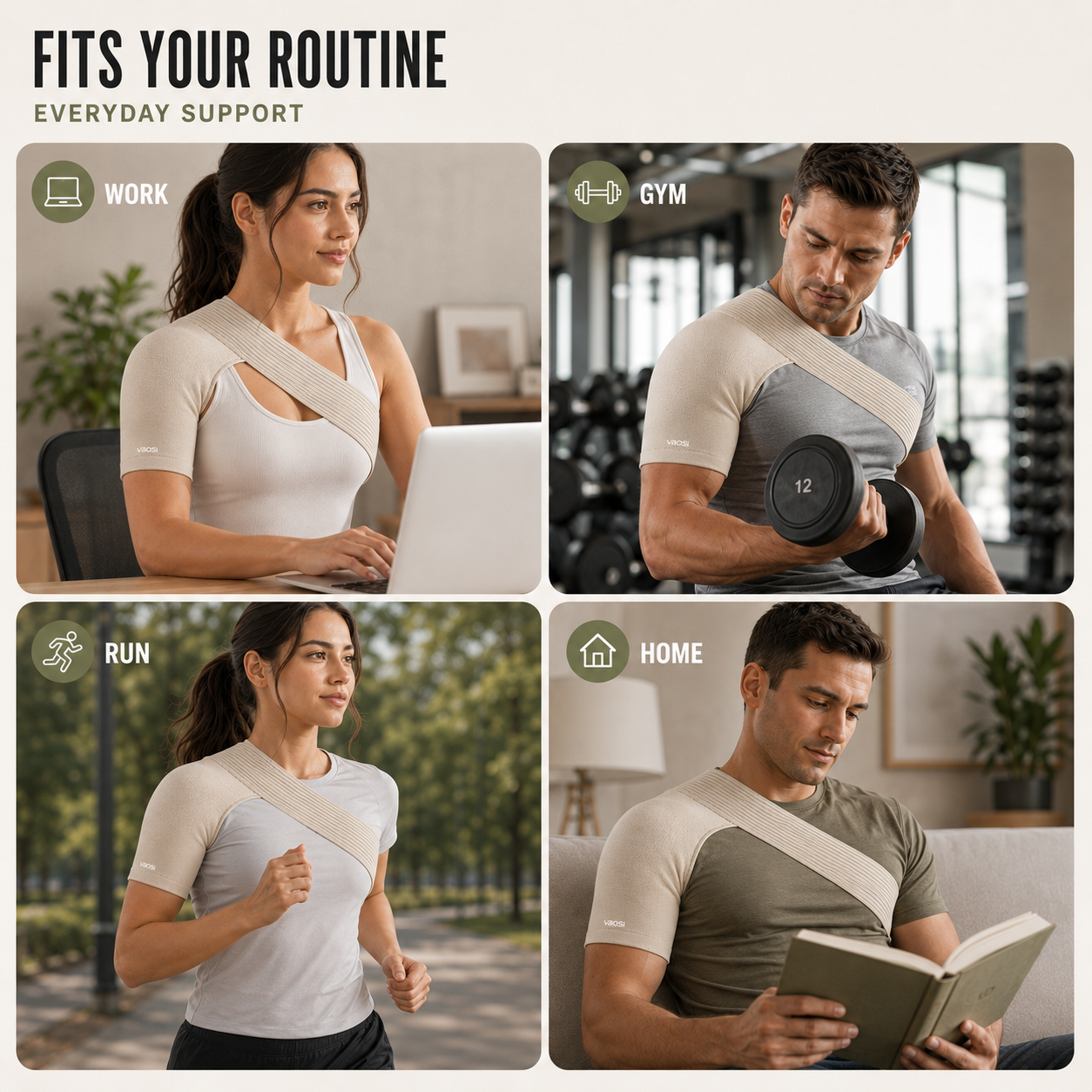 Celrien | Shouldrax Elastic Shoulder Support Sleeve