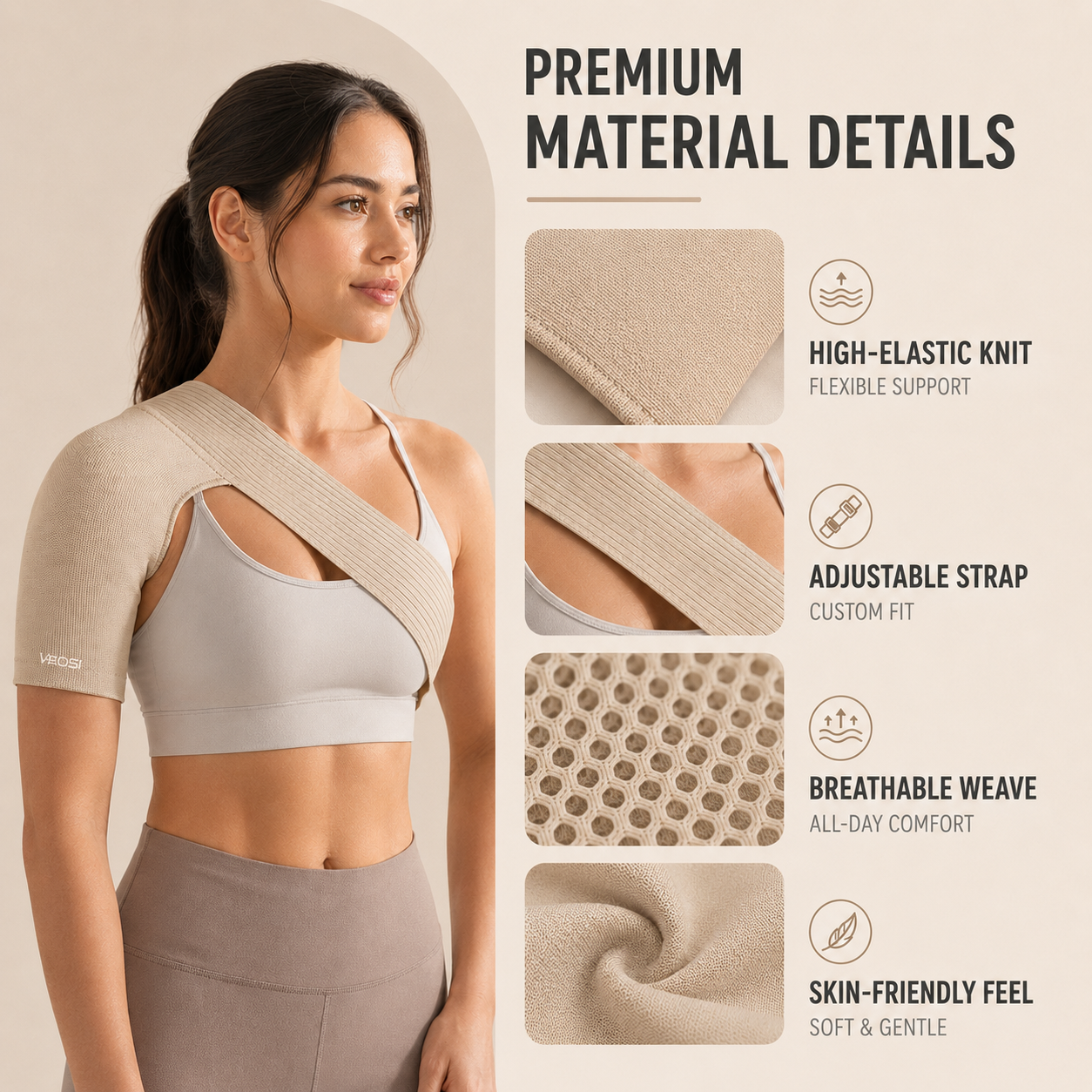 Celrien | Shouldrax Elastic Shoulder Support Sleeve