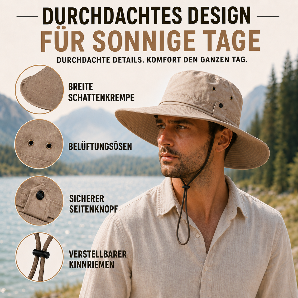 Celrien | Solbray Wide-Brim Sun Hat