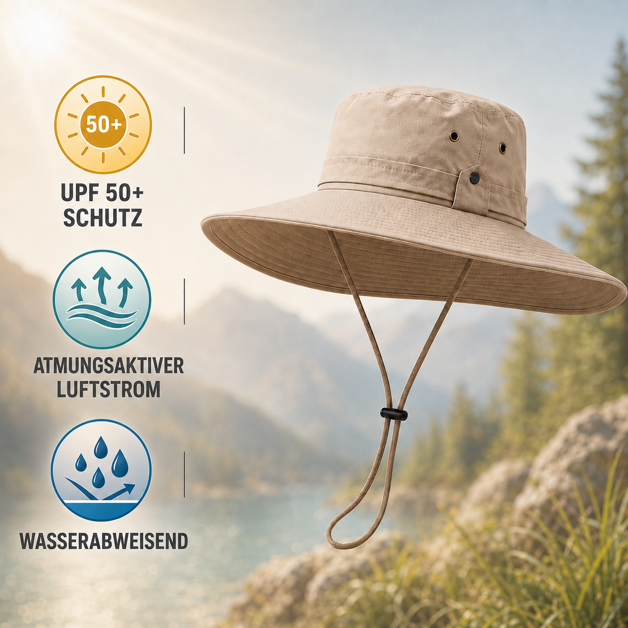 Celrien | Solbray Wide-Brim Sun Hat