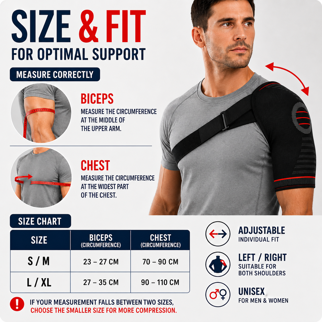 Celrien | Sollara Adjustable Shoulder Brace