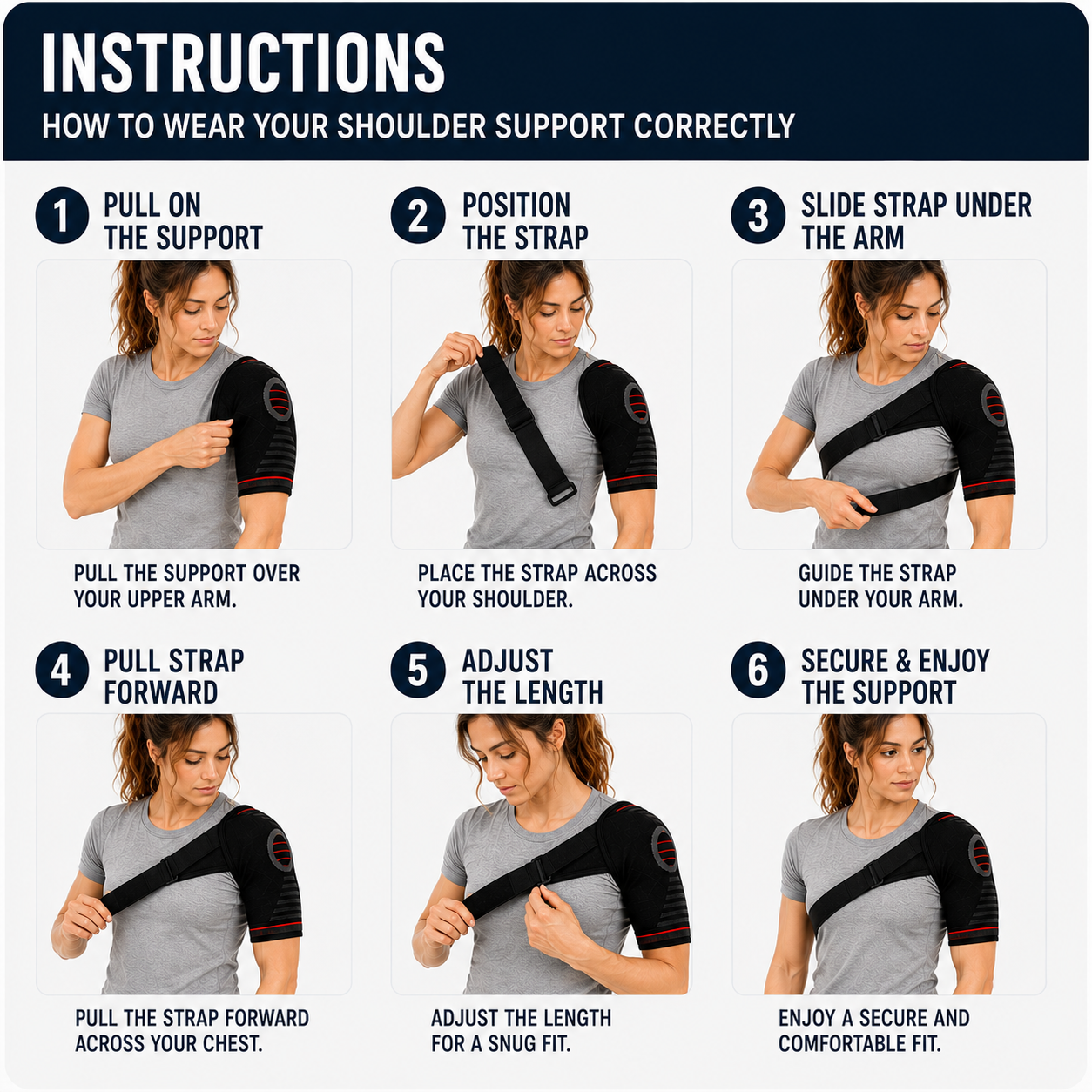 Celrien | Sollara Adjustable Shoulder Brace