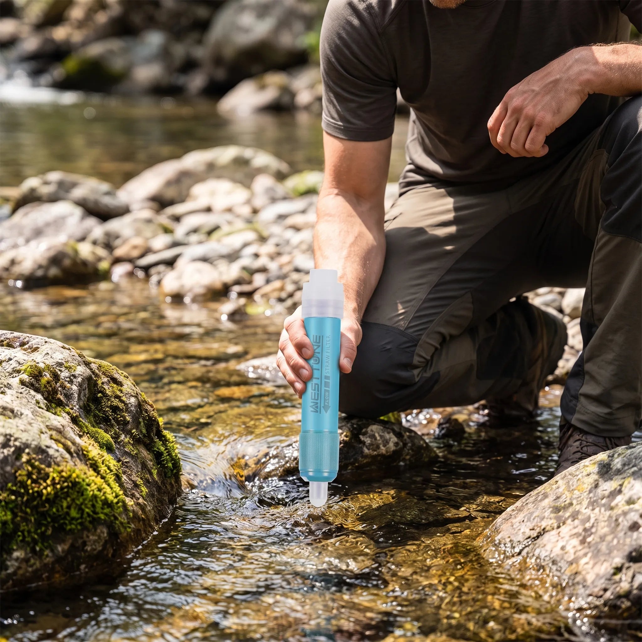 Nordspur | StreamClear Portable Survival Water Filter Straw