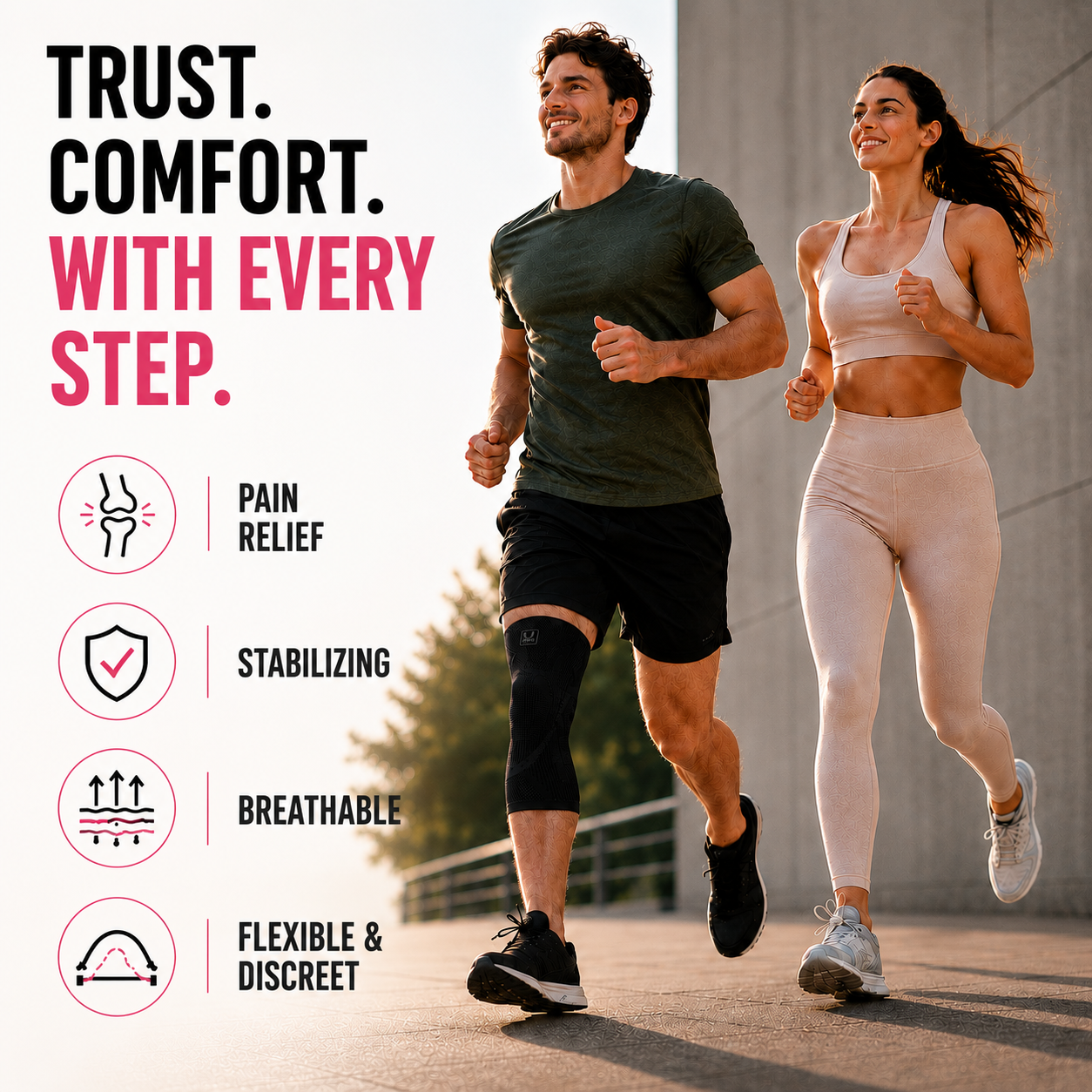 Celrien | Stridexia Compression Knee Sleeve