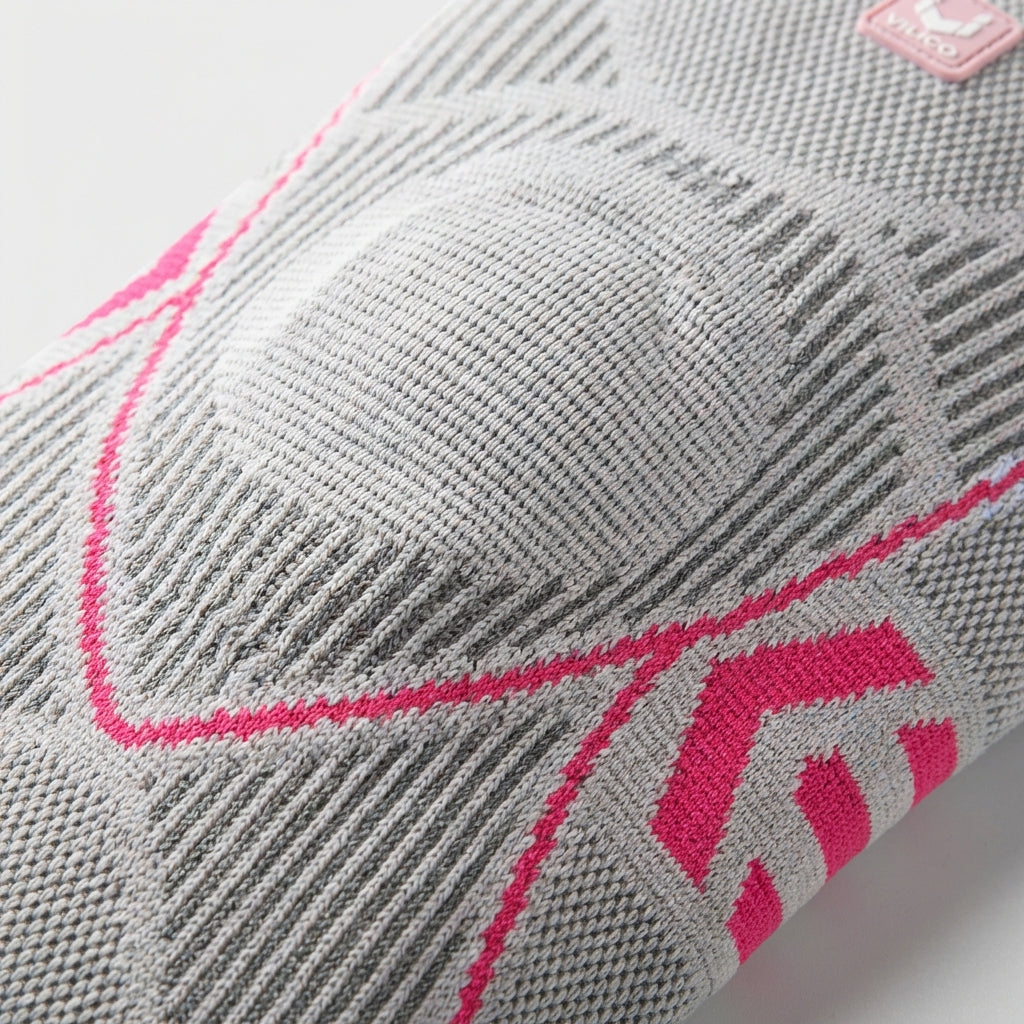 Compression knee sleeve with breathable design for running and sports support